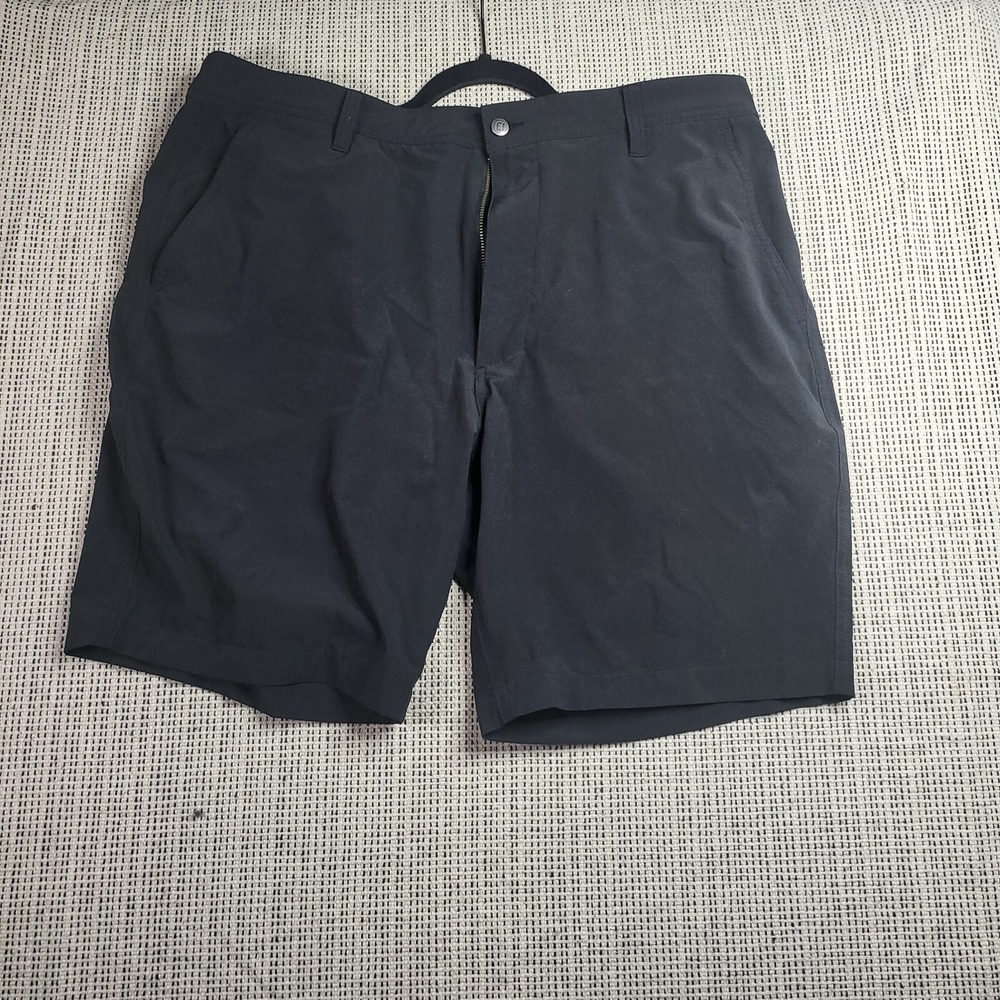 Footjoy Shorts Mens 38 Black Performance‎ Lightweight Golf Chino FJ